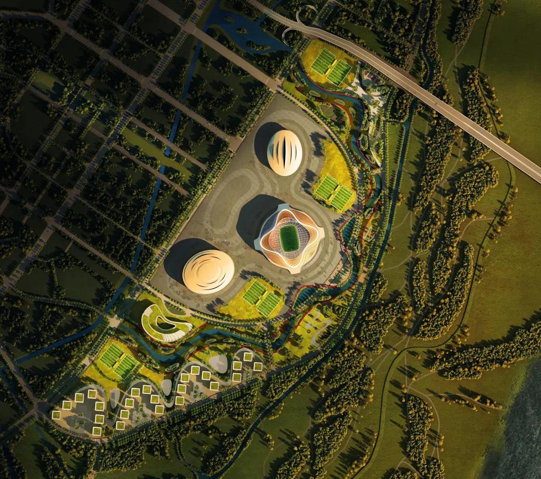 济南黄河体育中心在哪个位置,济南黄河体育中心设计