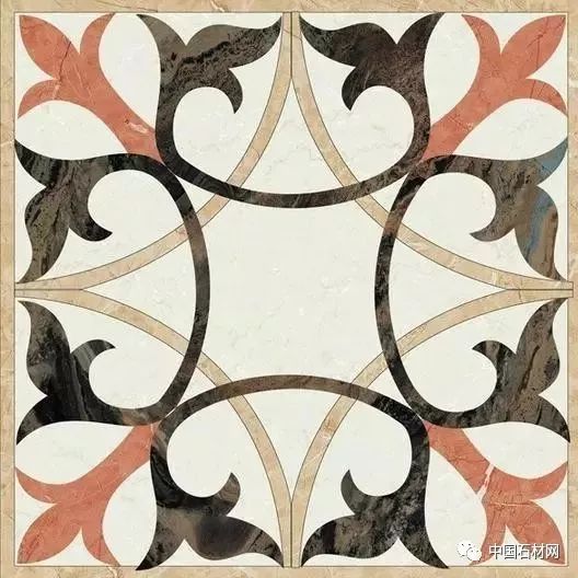 卫生间花洒水刀拼花效果图,水刀拼花图案效果图