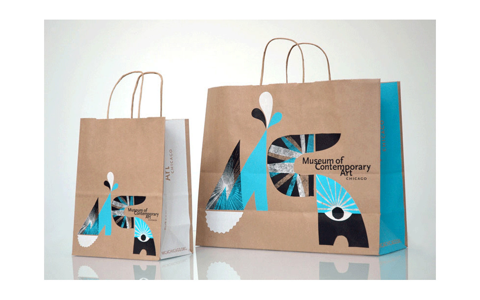 用纸做的购物袋又大又好看,创意的纸袋