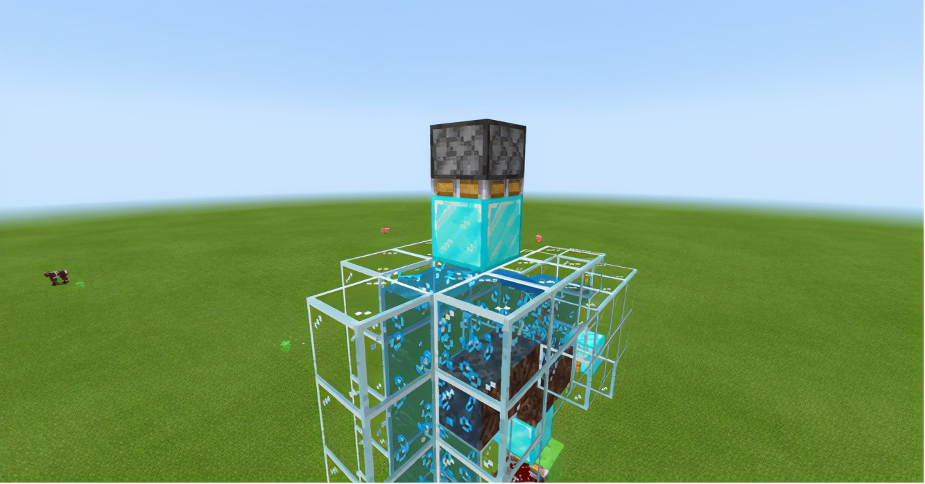 我的世界黑科技防御塔建造,十倍奉还