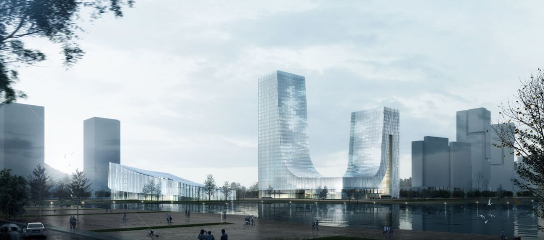 高层建筑素材科技感,高层建筑效果图素材