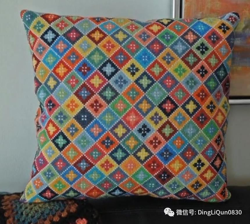 十字绣靠垫套,抱枕靠垫十字绣花样