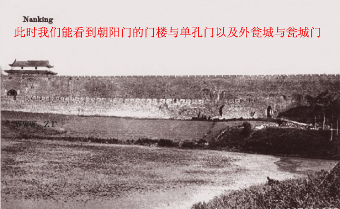 朝阳门对的是哪个城门,朝阳门城门是哪一年拆的