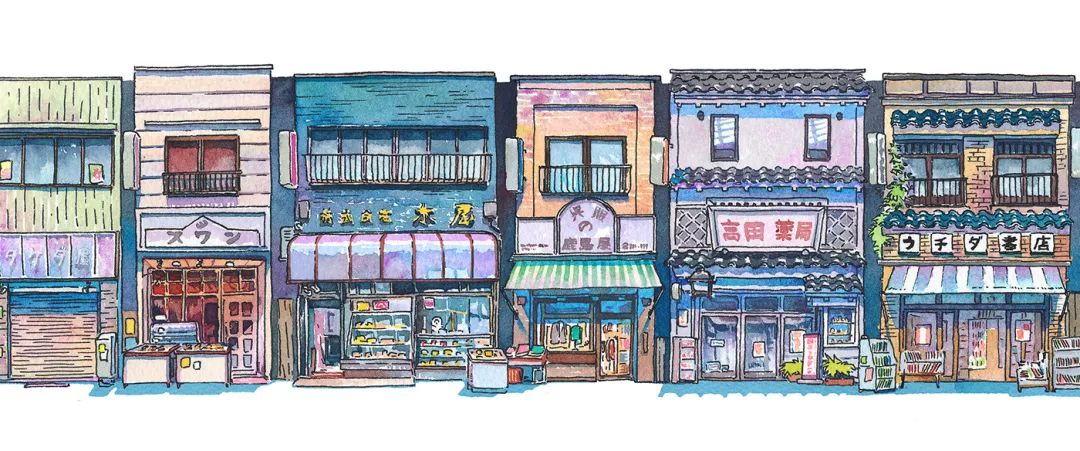 天气之子中唯美画面的水彩画 (天气之子中唯美画面水彩画)