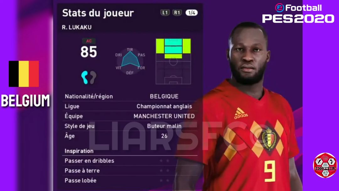 数据｜维特塞尔升黑，比利时国家队实况足球20赛季球员总评升降