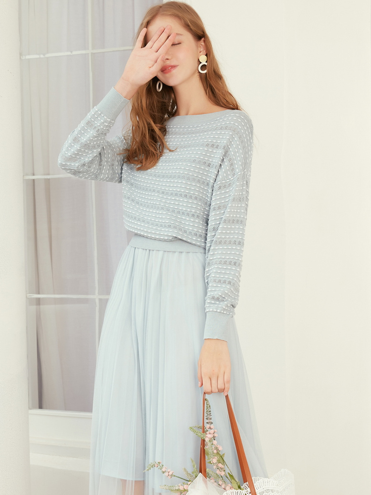 秋冬新款韩版宽松百搭针织衫,秋冬温柔针织衫穿搭