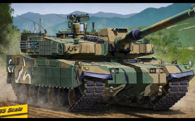 韩国k2坦克和k1的区别,韩国k2和99式坦克