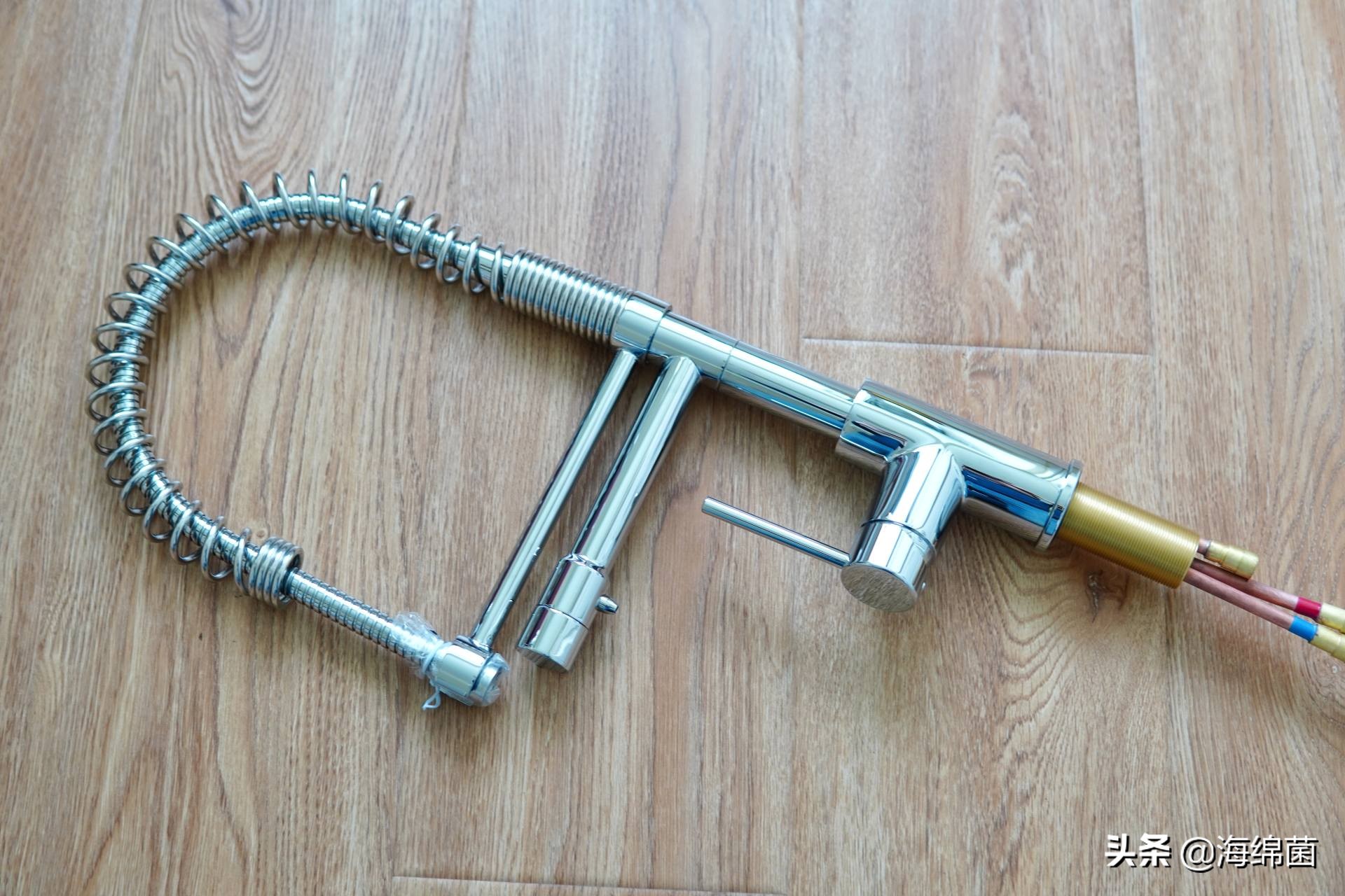 厨房双孔冷热二合一水龙头安装,厨房水龙头冷热两用自己动手安装