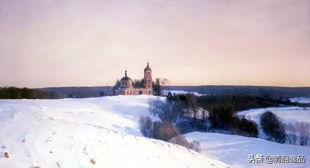 俄罗斯画家经典油画风景作品欣赏,俄罗斯艺术家尤金油画