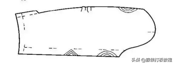 男大衣的工艺流程,服装制版纸样呢子大衣