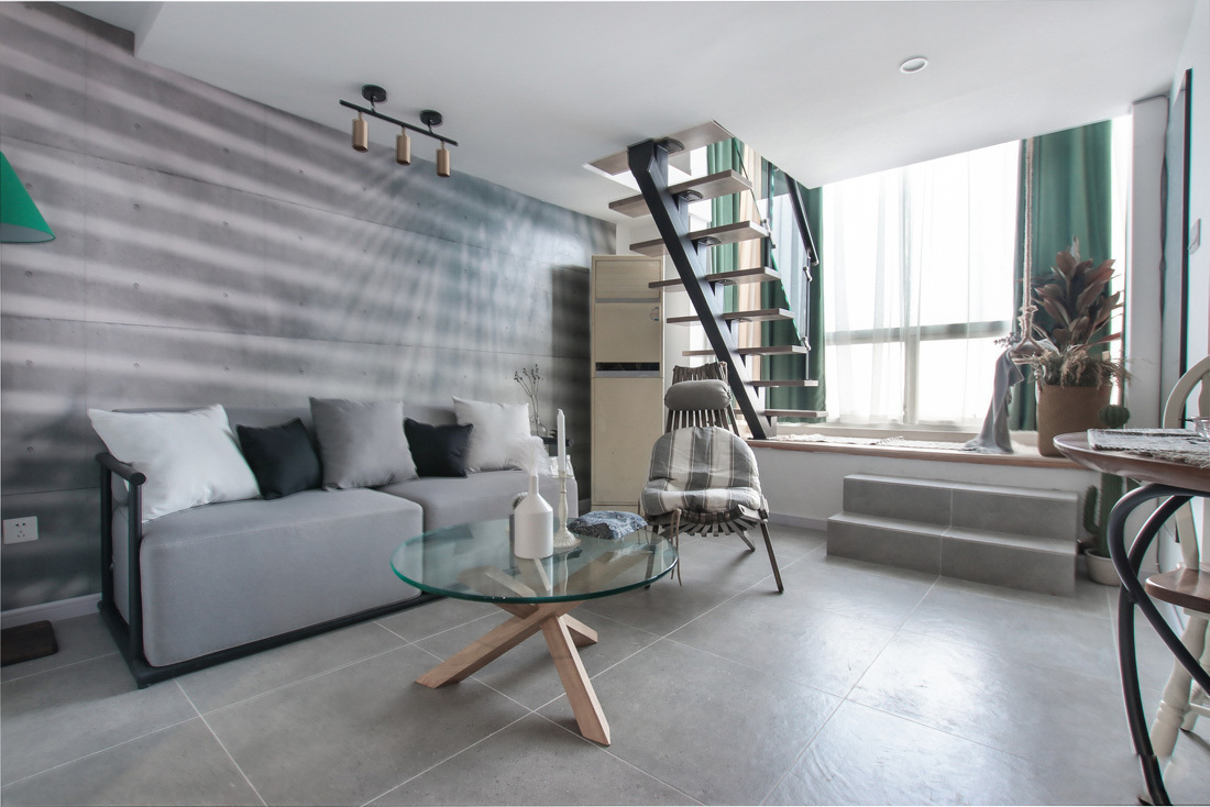 精品loft小公寓设计，造放松休闲娱乐为一体的家