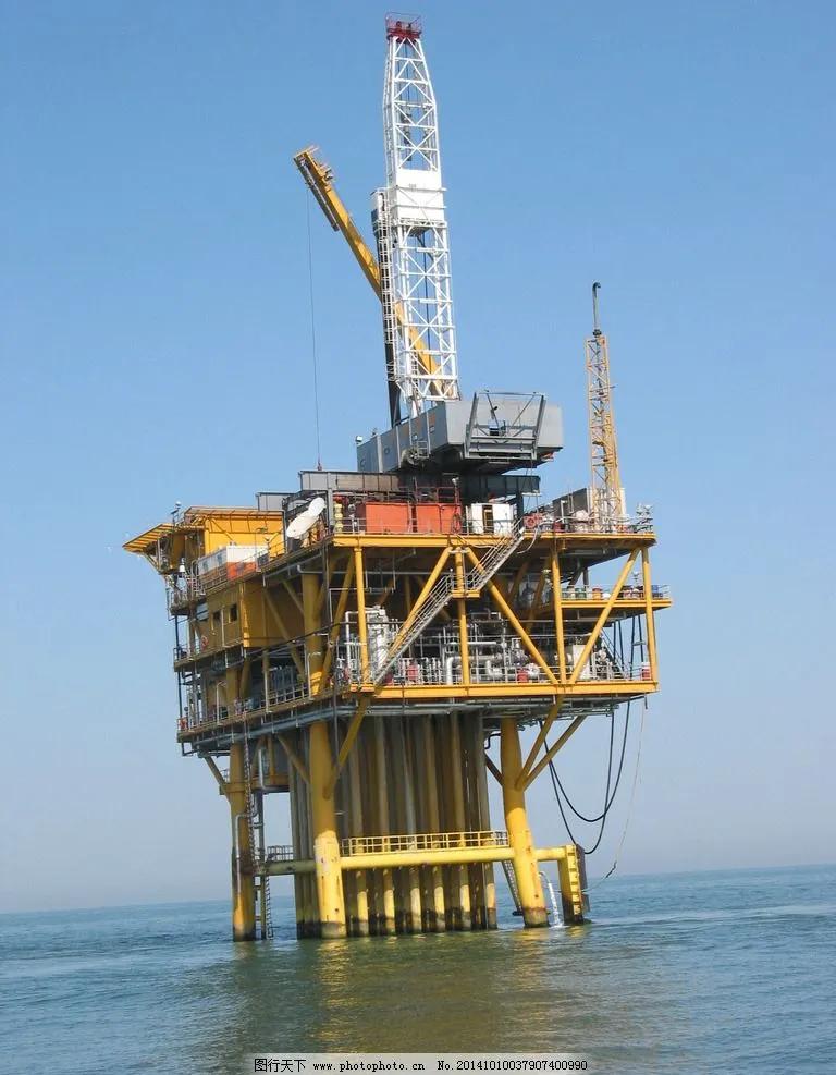 海上石油钻井平台美国,近海石油平台