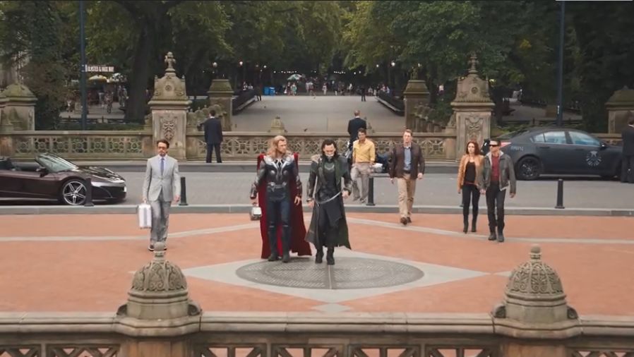 复仇者联盟花园,复仇者联盟集体战斗