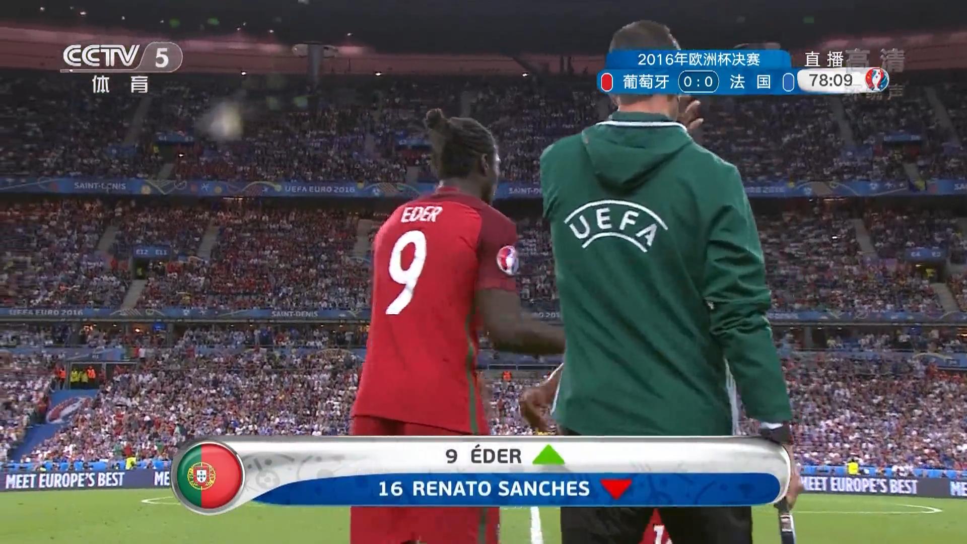 16年葡萄牙夺冠解说,16年葡萄牙对瑞士