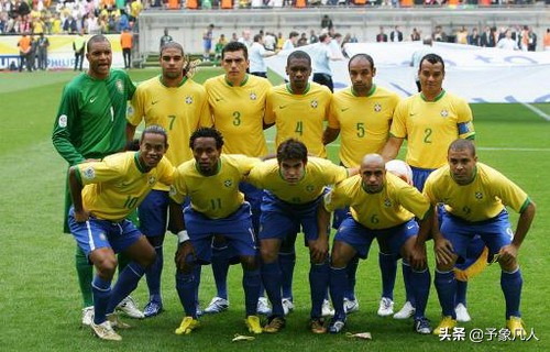 巴西06年梦幻四重奏,2006巴西魔幻四重奏照片