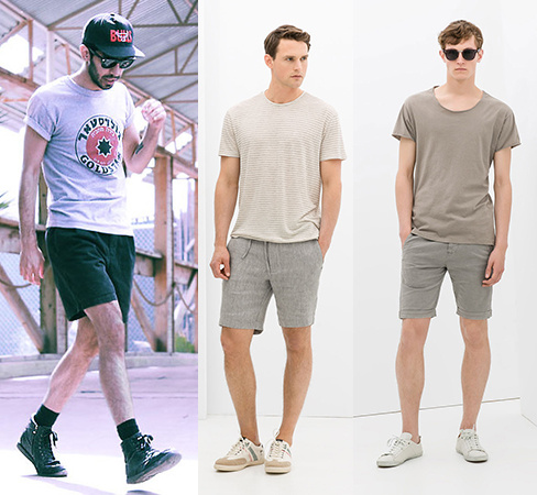 穿短裤阳光帅气男生,小学生男生夏天穿的短裤