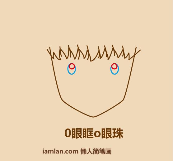 足球小子绘画全过程,30秒画忍者