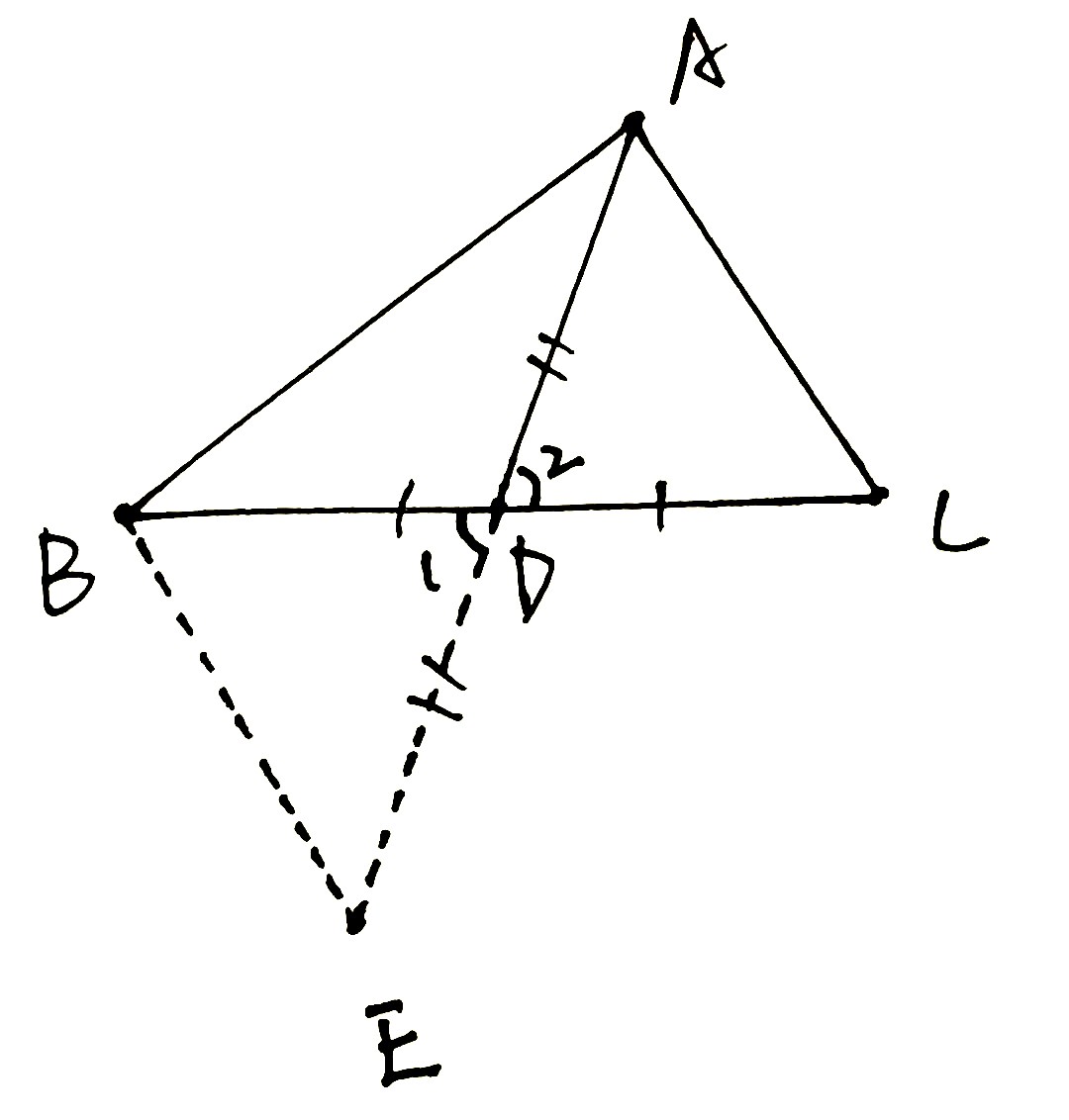 初二数学三角形知识点笔记,初中数学三角形全等知识点