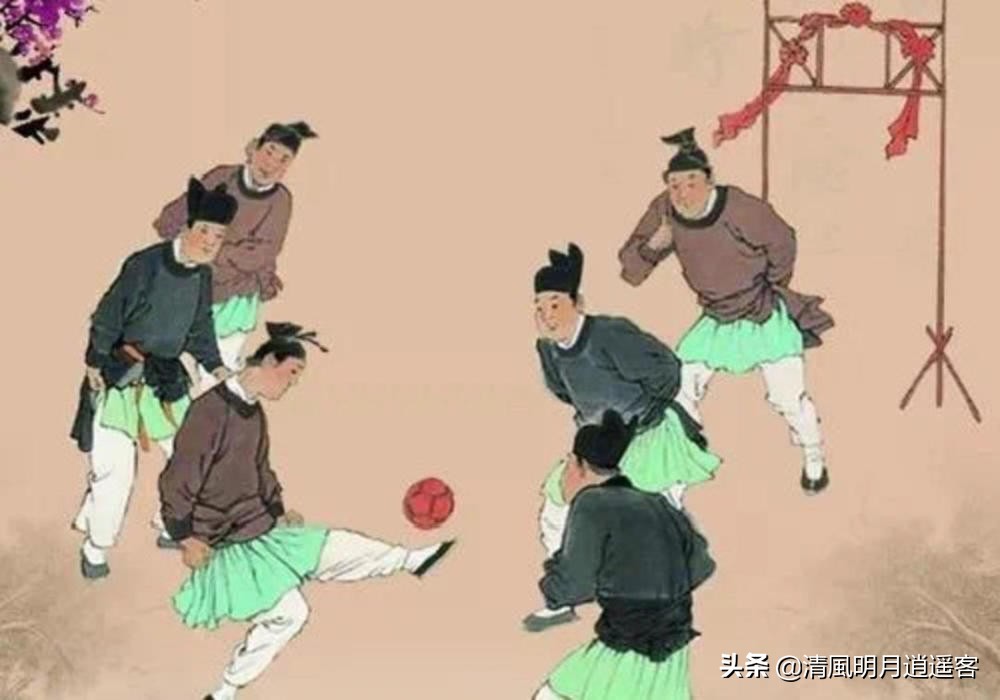 蹴鞠球历史,蹴鞠和足球历史演变英文版
