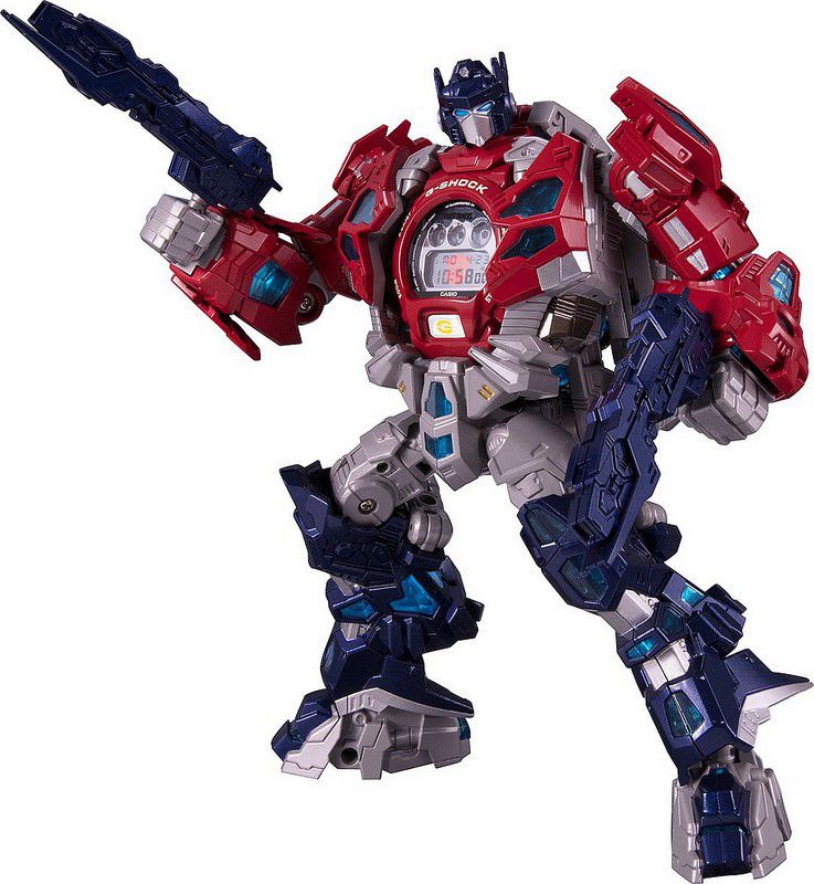 卡西欧手表变形金刚联名款擎天柱,变形金刚手表卡西欧