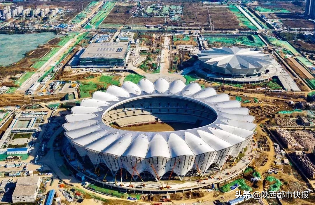 好消息盛景湾,西安奥体中心超高层最新进展