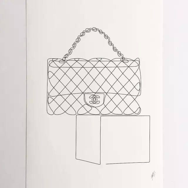 画logo有几种画法,一笔就能画出来logo