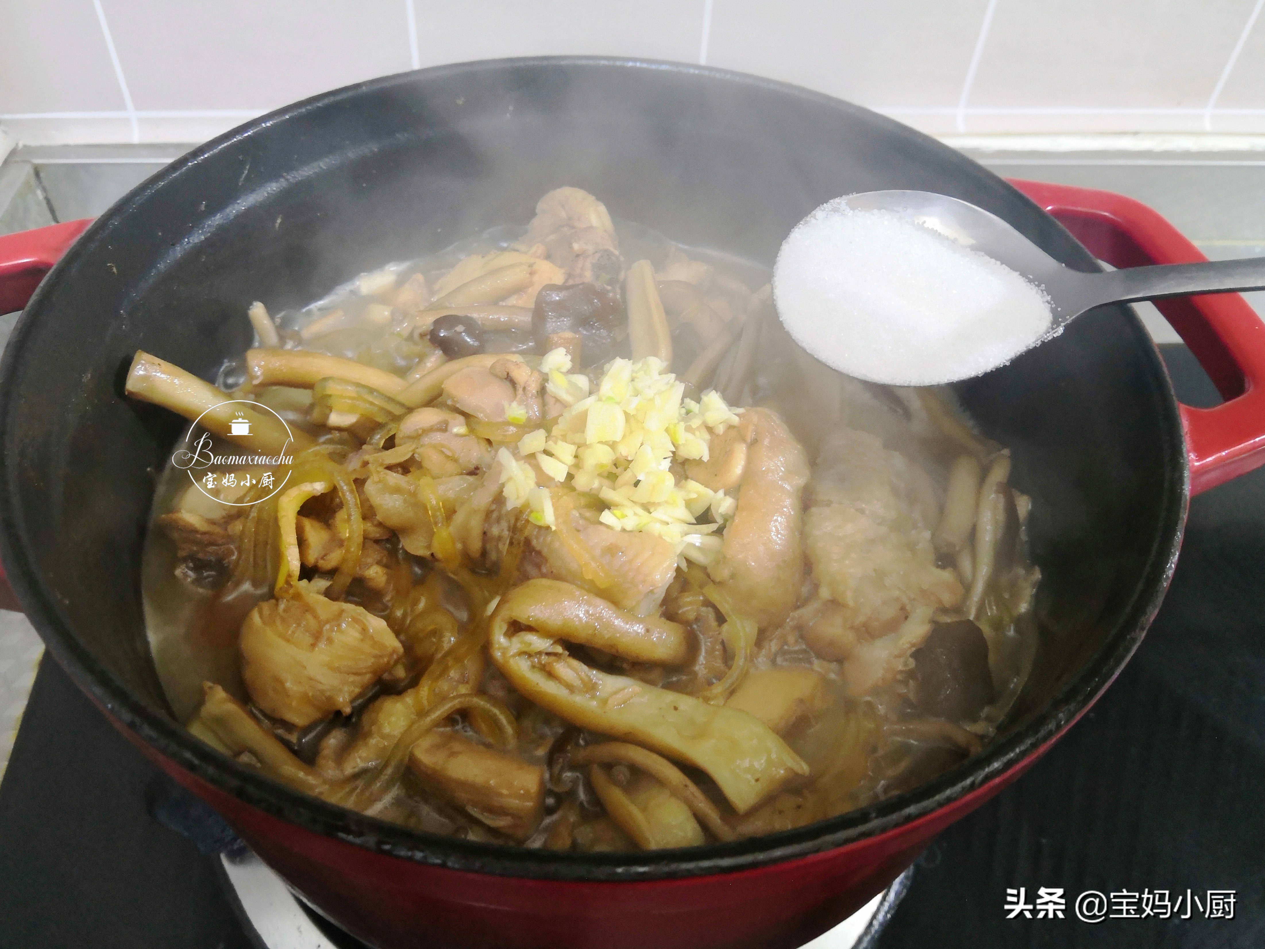 炖鸡肉不柴的做法,炖鸡肉焯水的做法