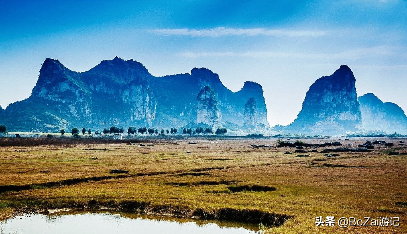 广西乡下田园最美风景图片,广西十大最美风景区