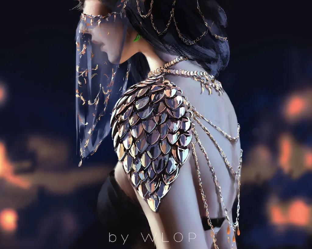 原画师wlop,wlop画师最新作品