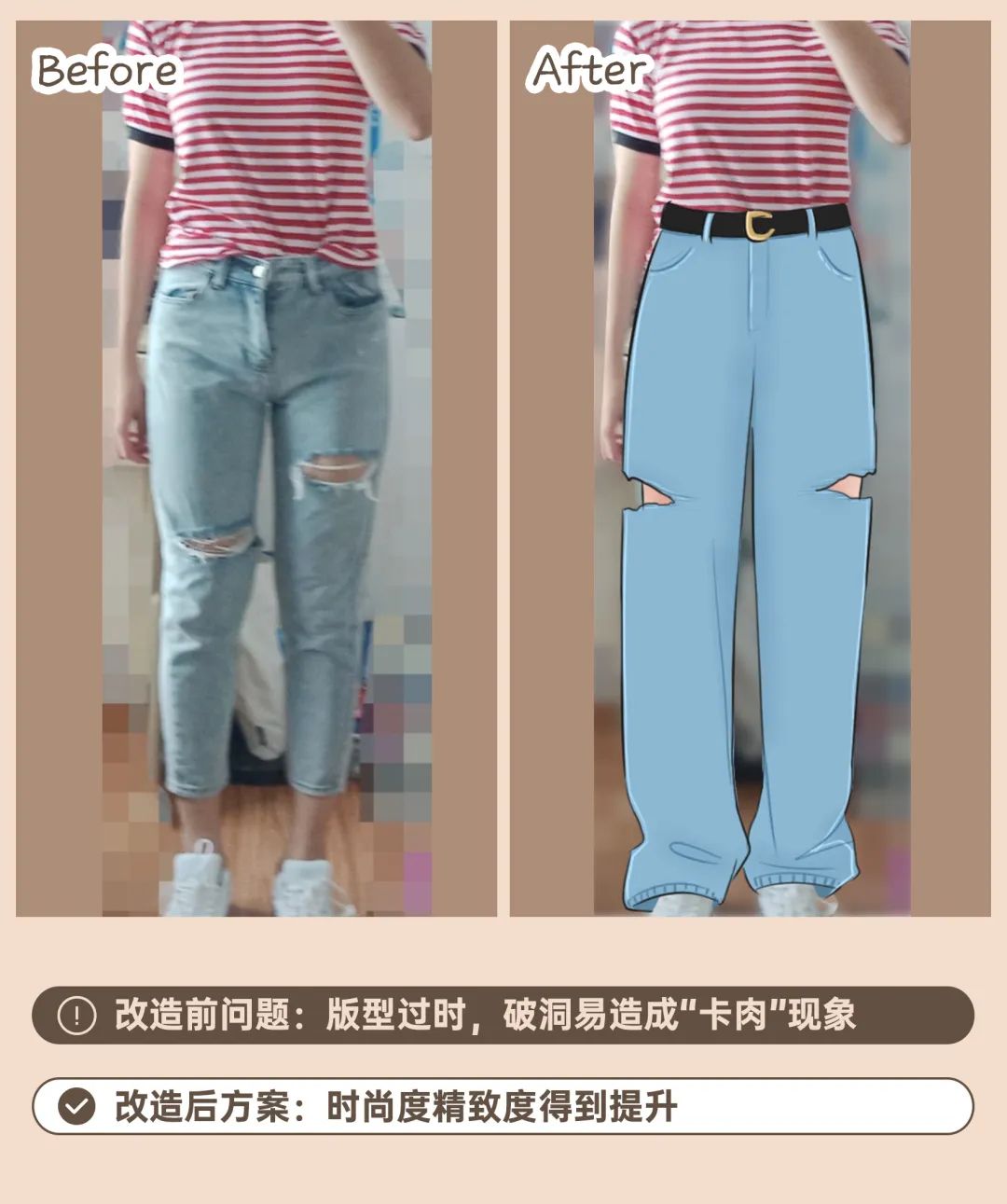 你还在考虑怎么穿衣服显瘦,你明明很瘦却穿衣显胖的原因