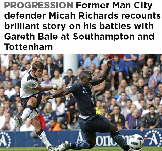 贝尔穆里尼奥热刺,前曼城右边后卫