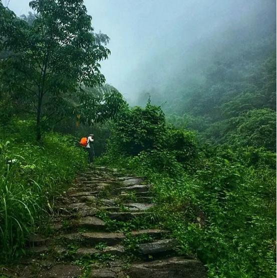 天姥山谢公道徒步攻略,金华周边古道