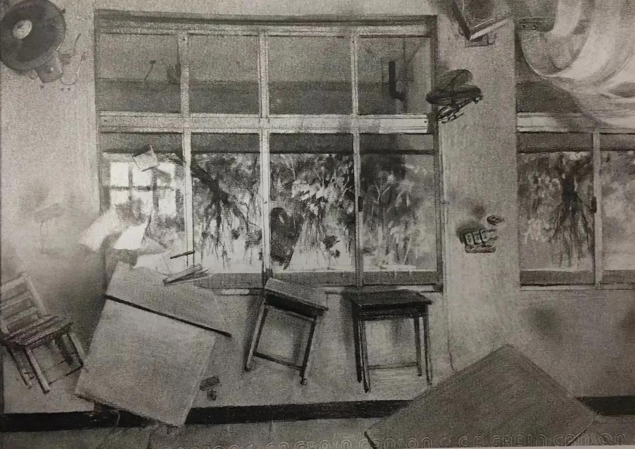 清华校考场景素描高分卷,清华素描场景高分卷技法