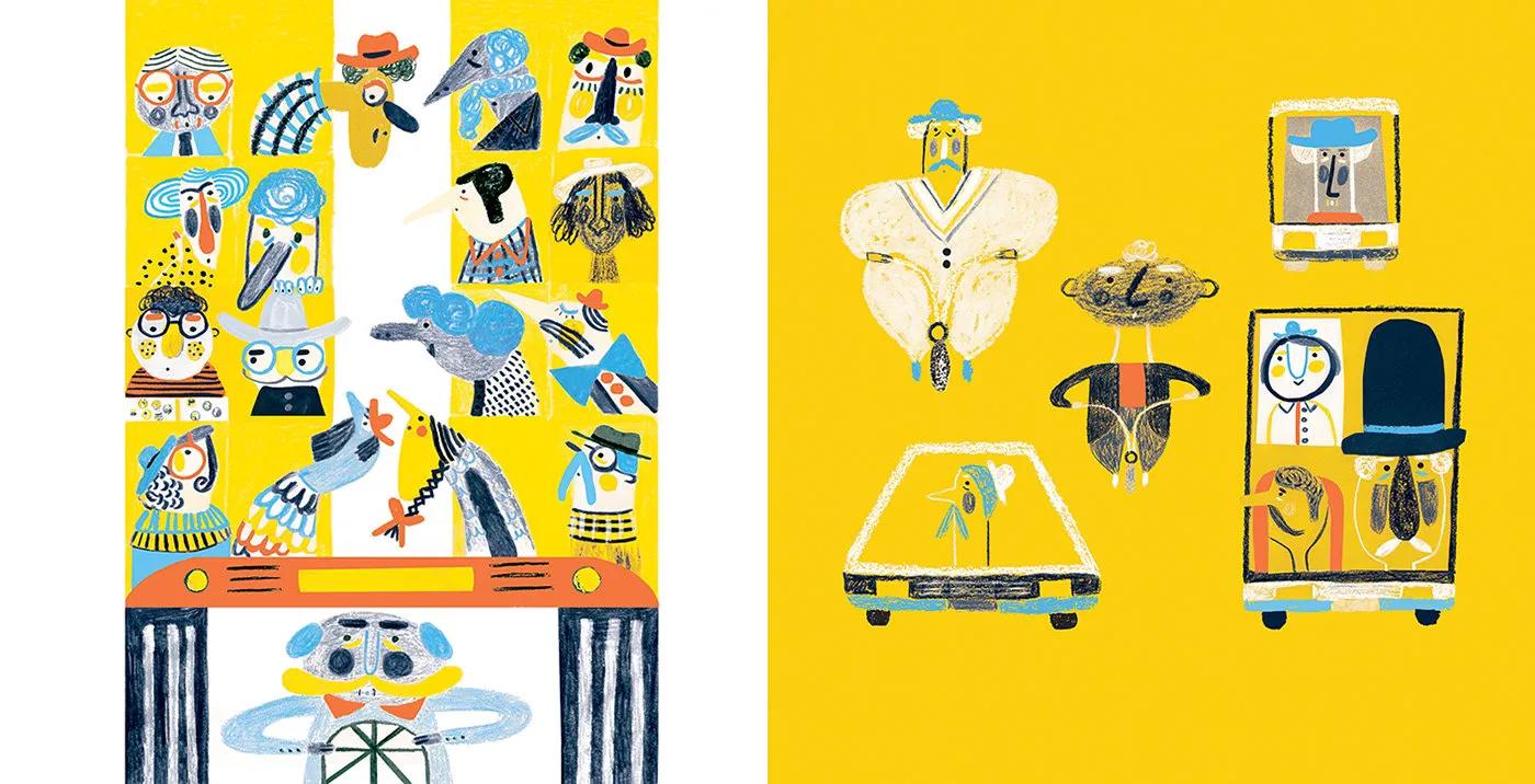 巴西插画师janaglatt作品哪里找,巴西插画师pedrocorrea