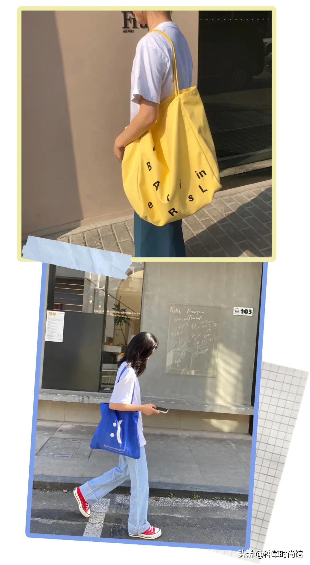 文艺日系帆布包推荐,便宜好看帆布包超大种草