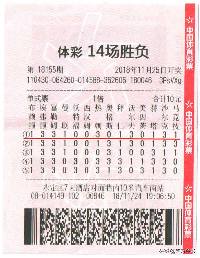 足彩500万中奖单,足彩冷门6000万大奖