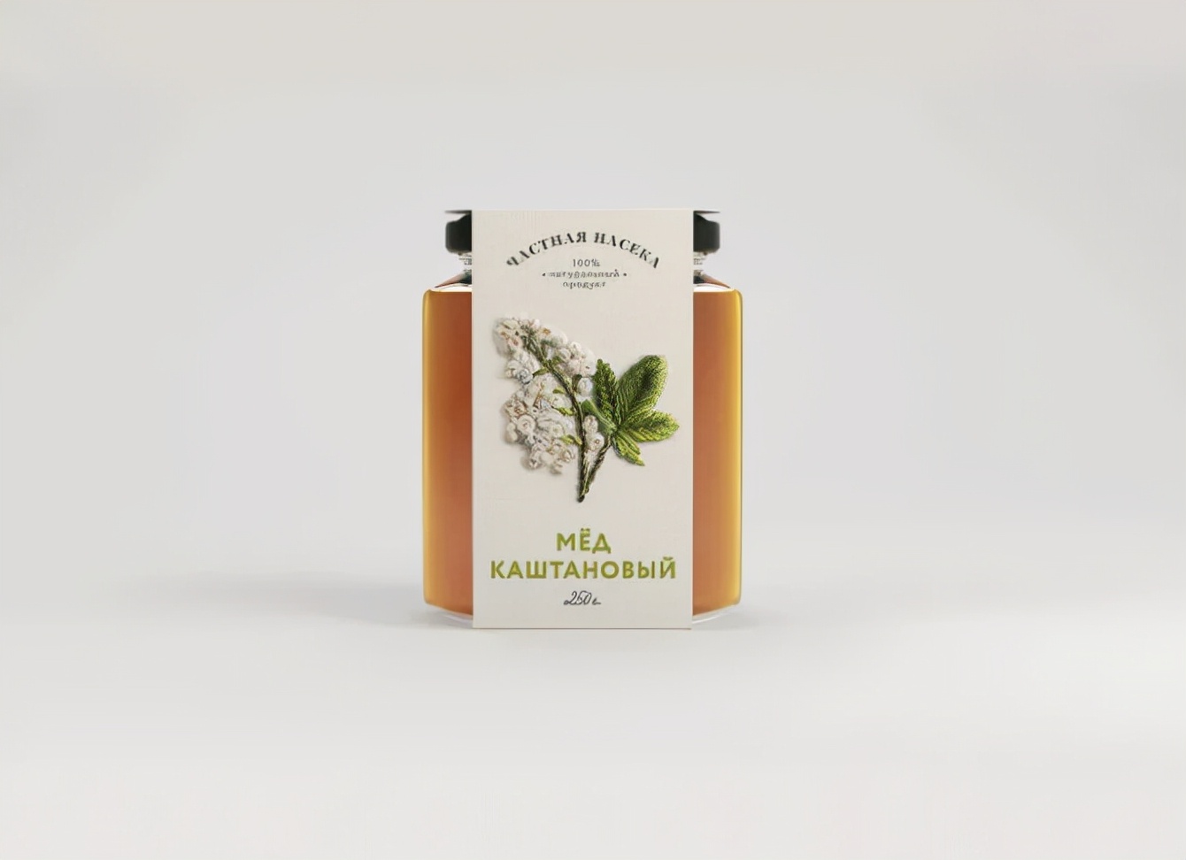 蜂蜜插画包装设计创意,高端蜂蜜产品包装设计