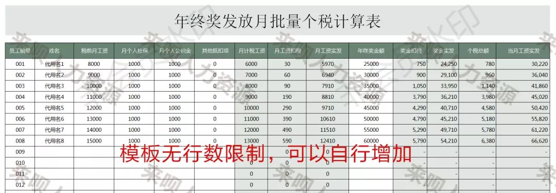 年终奖2021年计算方法,年终奖计算税后公式