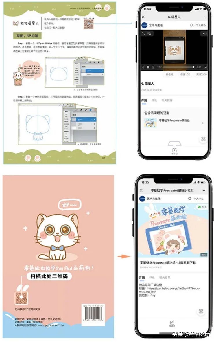 ipad画头像完整过程,ipad绘画教程零基础头像快速填充