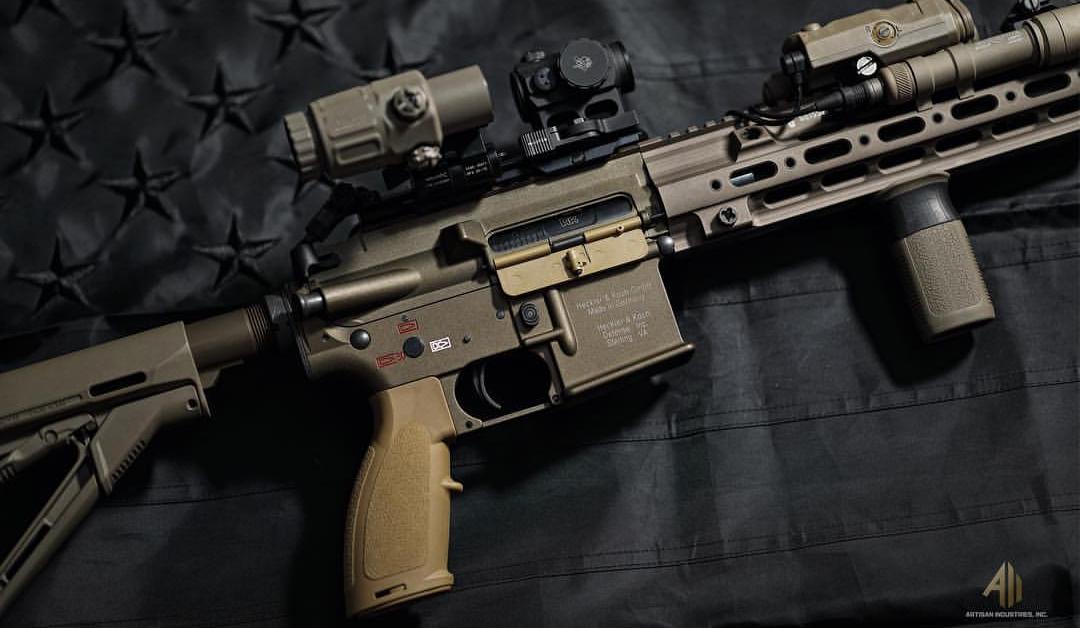 美军hk416和mk18,美军为什么喜欢用hk416