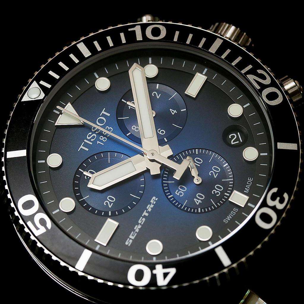 tissot手表瑞表俊雅系列石英钢带,tissotseastar1000手表玫瑰金