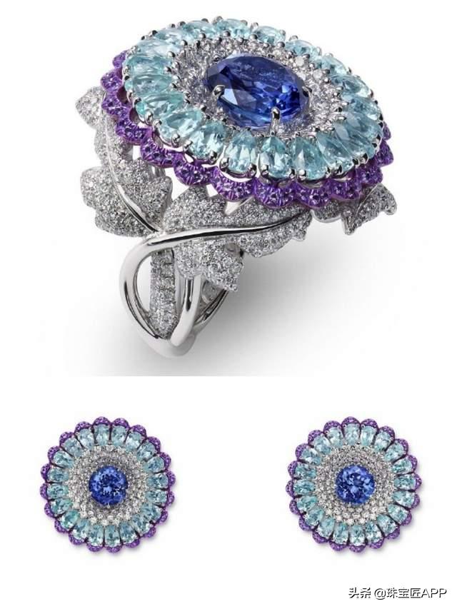 坦桑石首饰排行榜,大牌坦桑石珠宝