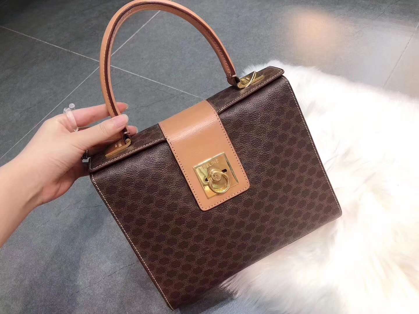 celine塞琳轻奢,塞琳老花vintage