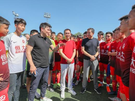 恒大足校精英青训初见效果,恒大足球青训全精英