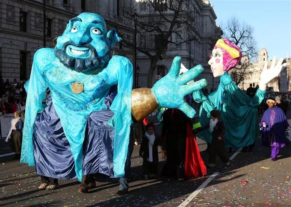 英国跨年的情景,英国跨年