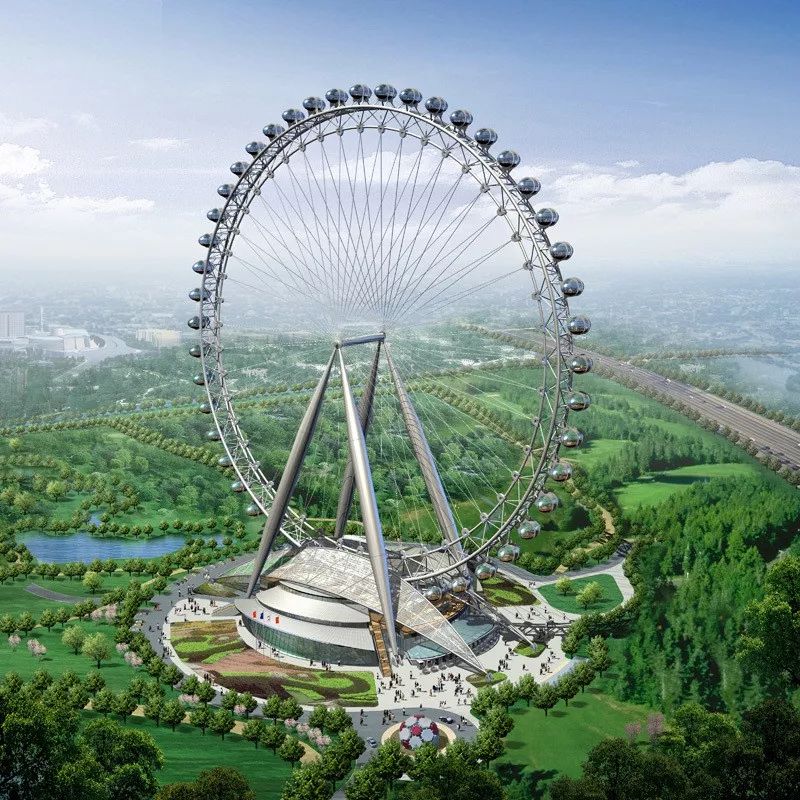 中国十大摩天轮相片,中国摩天轮十大排名2021