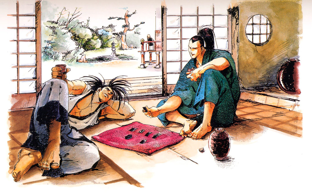 拳皇历代人物绘图,拳皇插画大师