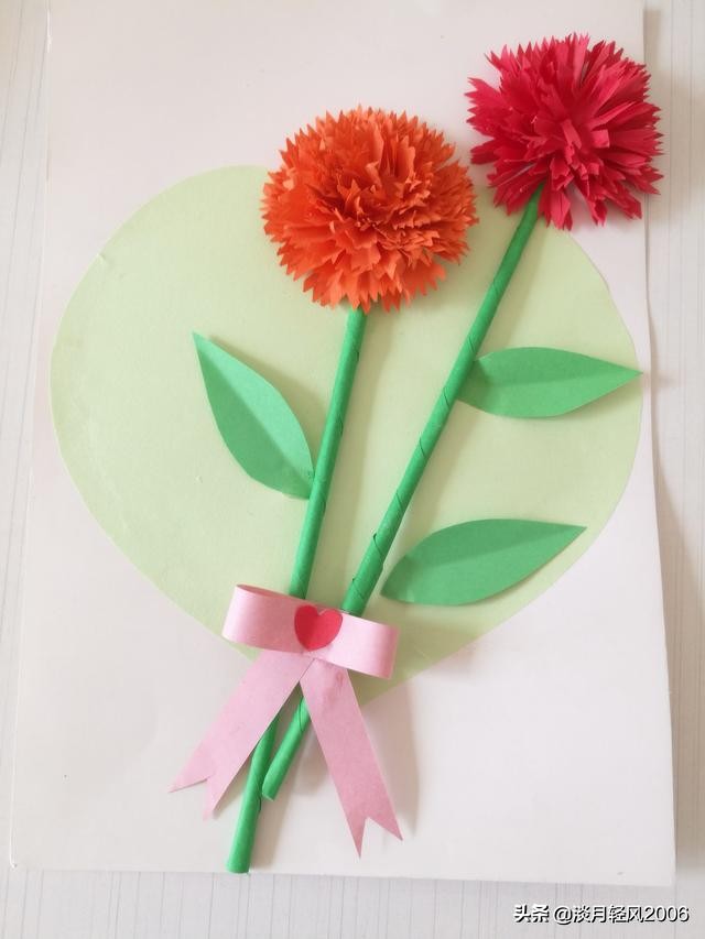 母亲节不用双面胶做的母亲节贺卡,今天母亲节怎么做母亲节贺卡