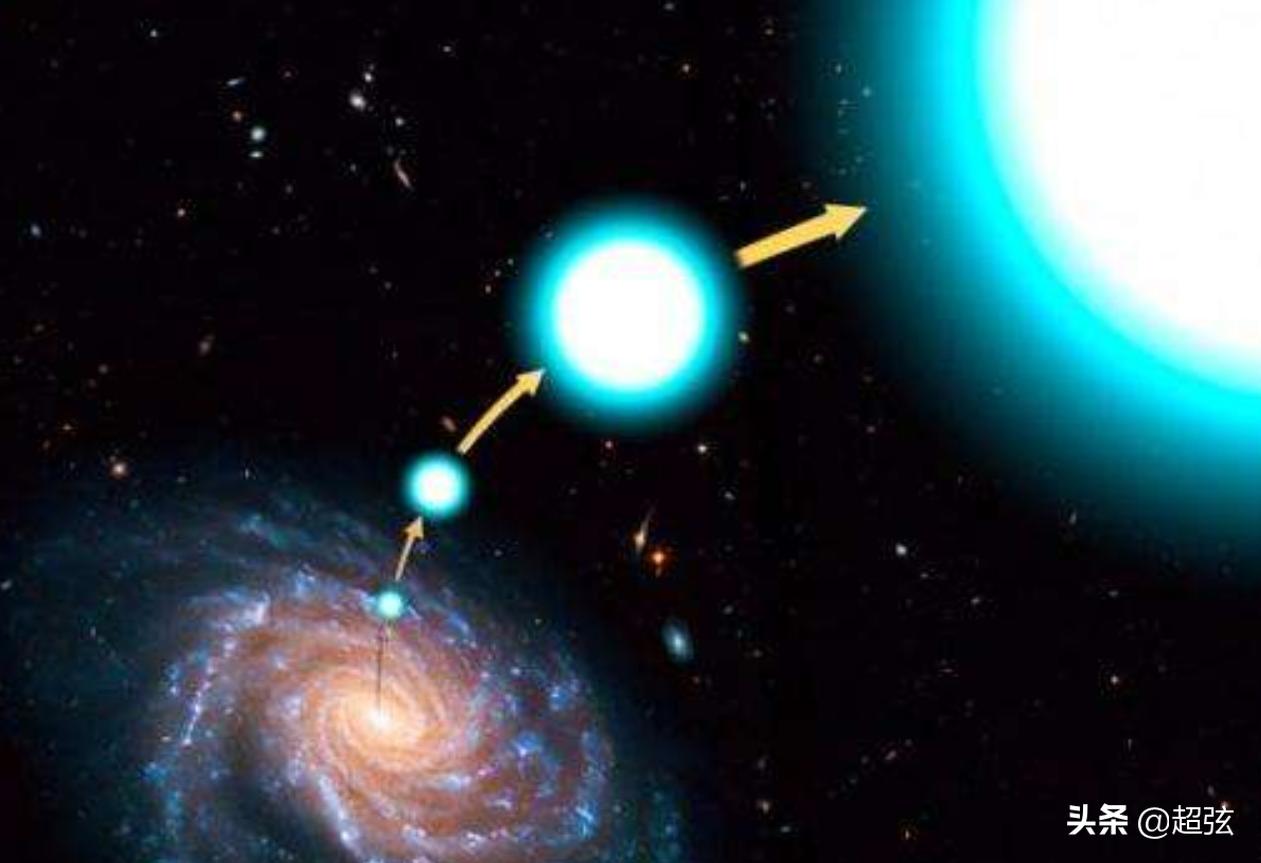 真的出现了！时速200万公里！一颗恒星飞快逃离神秘黑洞