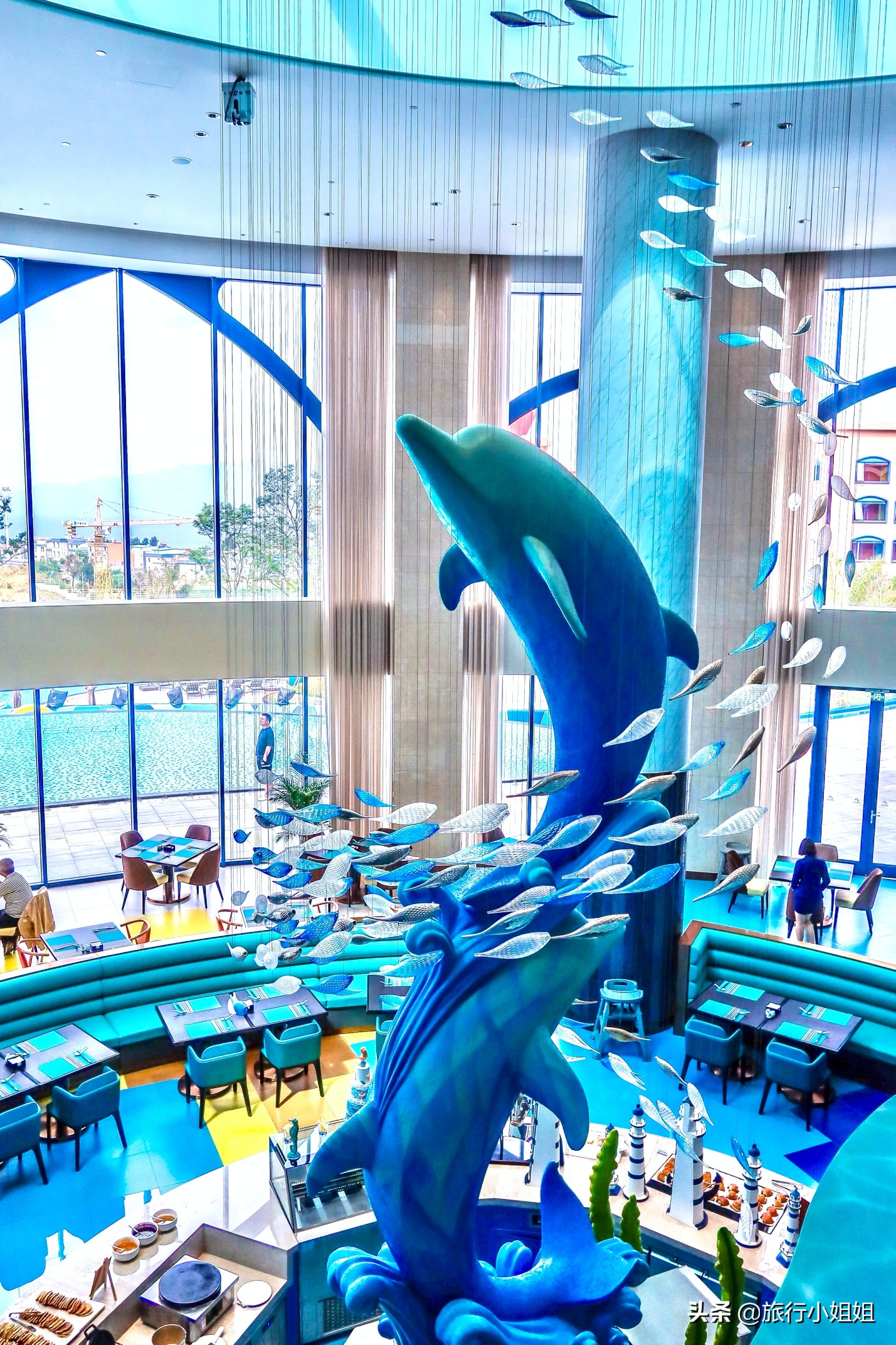 住在梦幻城堡,抚仙湖海豚湾住宿攻略